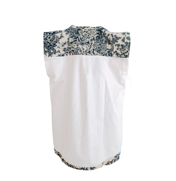 Shitsuko Sleeveless Shirt-Kimono - Image 6