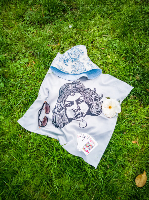 Blow satin scarf - Image 5
