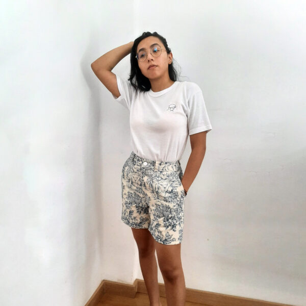 RELAXED-FIT MARIE ANTOINETTE SHORTS W - Image 2