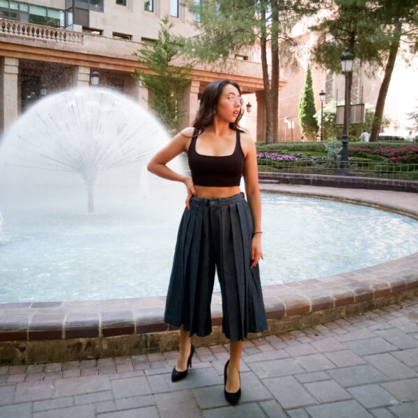 Denim Hakama Trousers W - Image 15