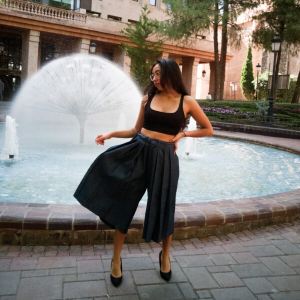 Denim Hakama Trousers W - Image 18