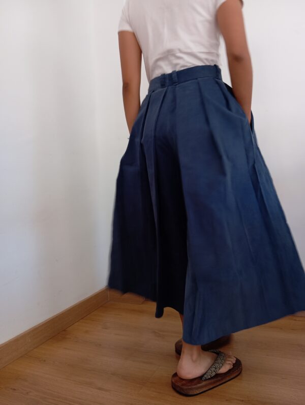 Denim Hakama Trousers W - Image 8