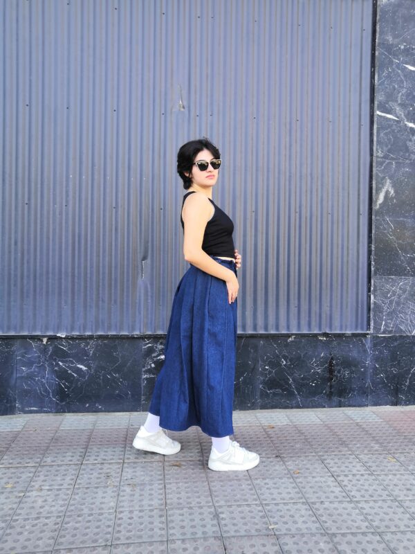 Denim Hakama Trousers W - Image 5