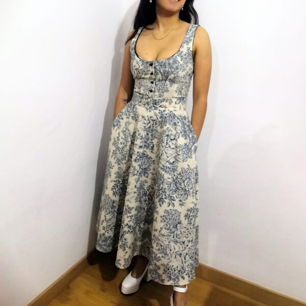 Skirt Pleated Midi Marie Antoinette - Image 2